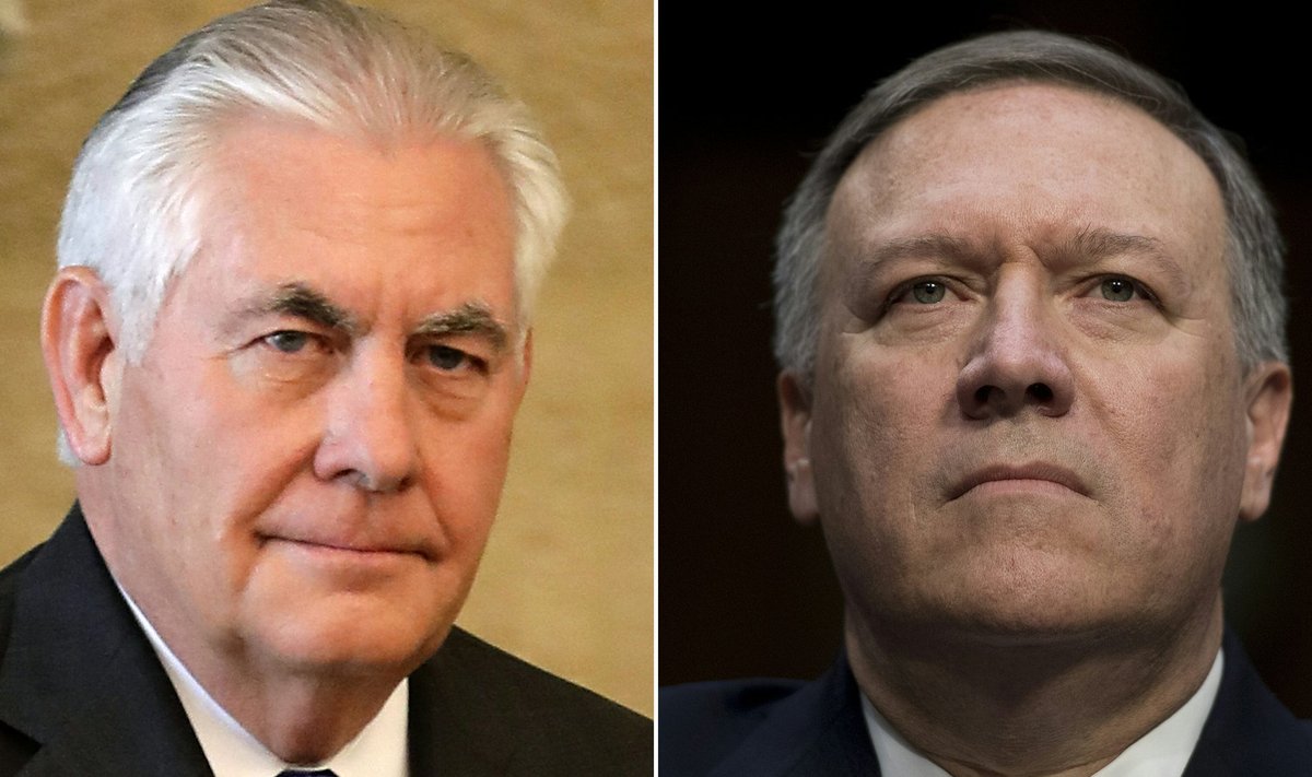 Rex Tillerson ja Mike Pompeo