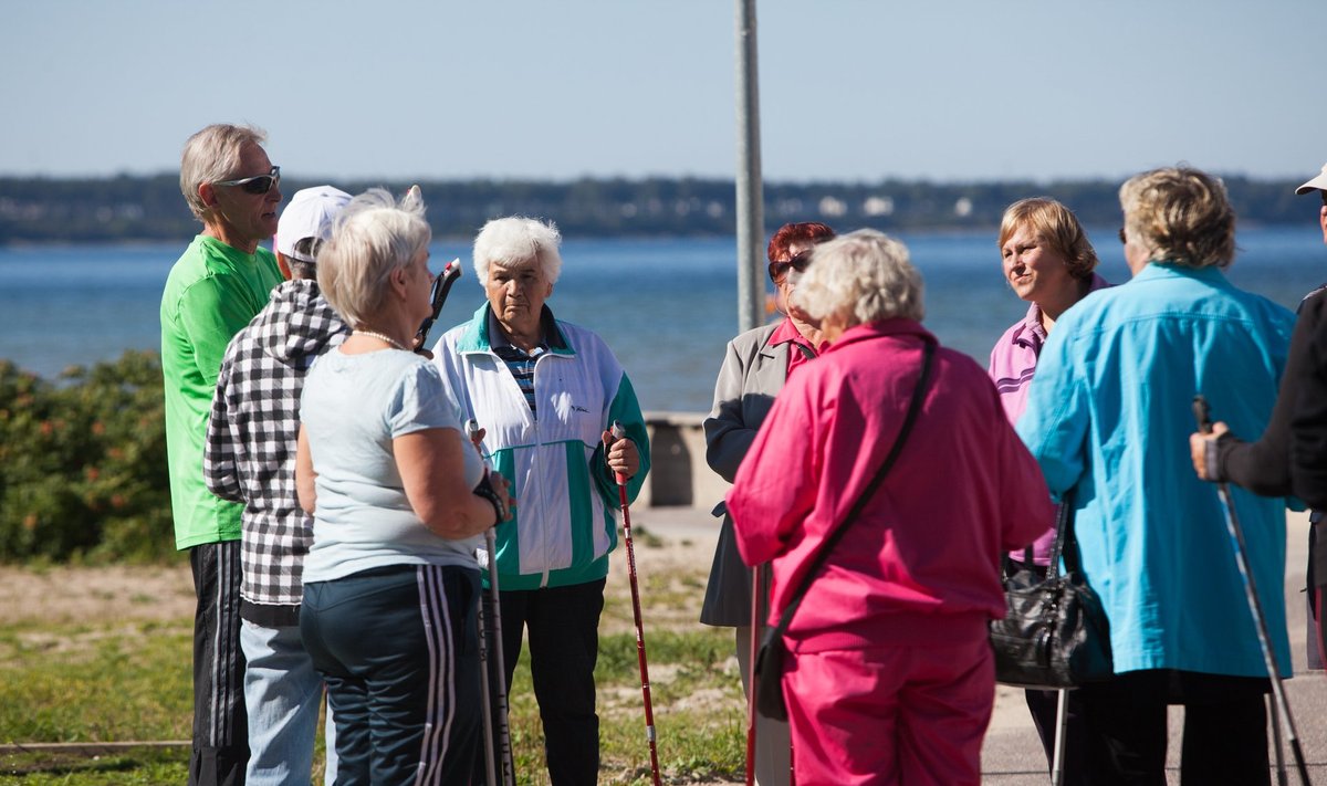 Tallinn liigub - kepikõnd Stroomi rannas