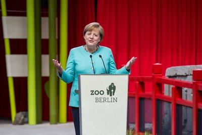 Angela Merkeli sõnul on pandad sümboliks uuele algusele kahe riigi vahelises suhtluses.