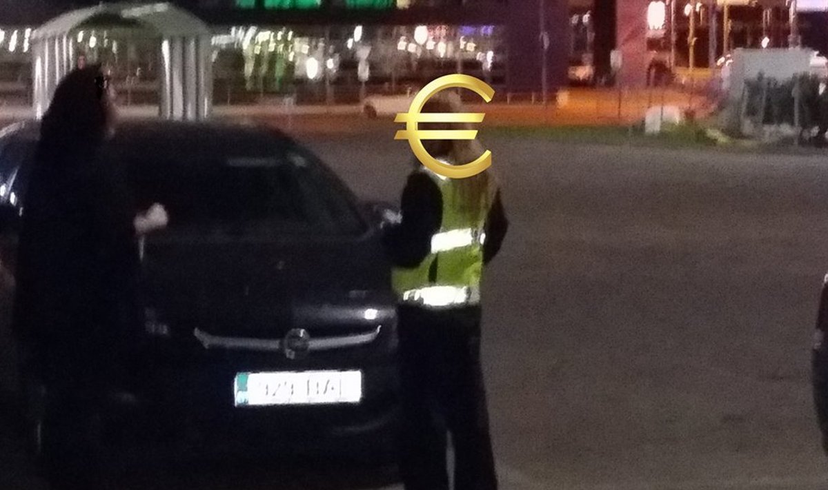 Parkimiskontroll Sikupilli parklas