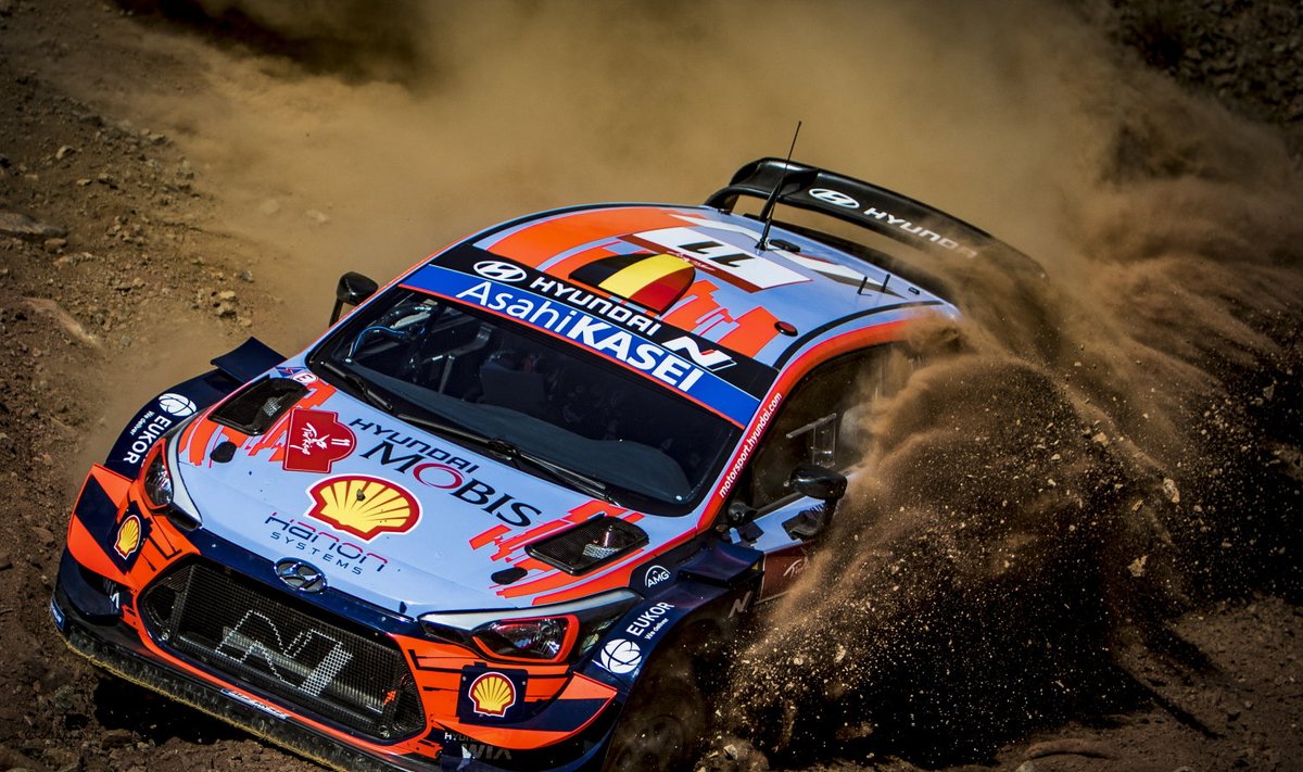 Thierry Neuville Türgi rallil.