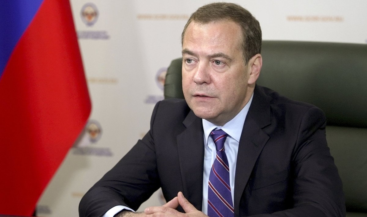 Venemaa endine president ja praegune julgeolekunõukogu aseesimees Dmitri Medvedev