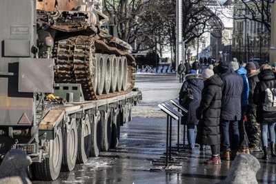 Российский танк в Таллинне