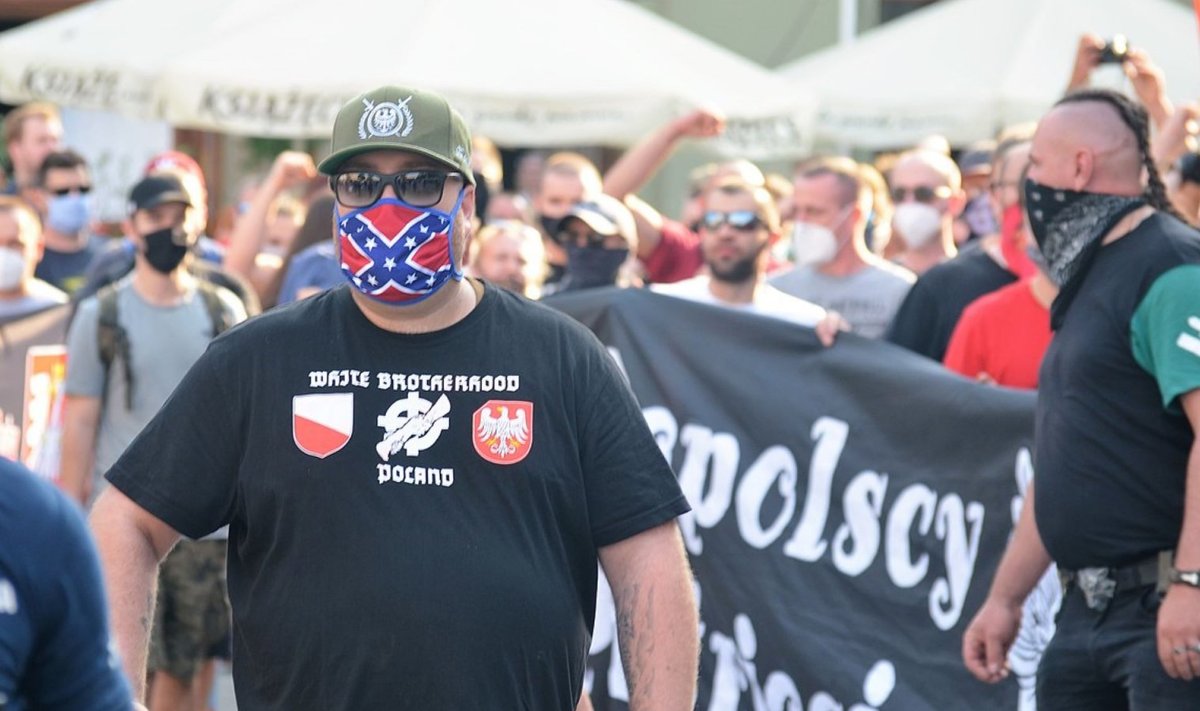 Poola paremäärmuslaste protest