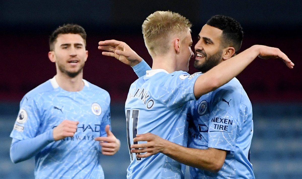 Manchester City teenis kindla võidu.