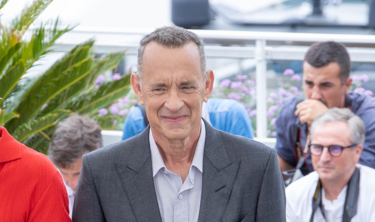 Tom Hanks Cannes'i filmifestivalil.