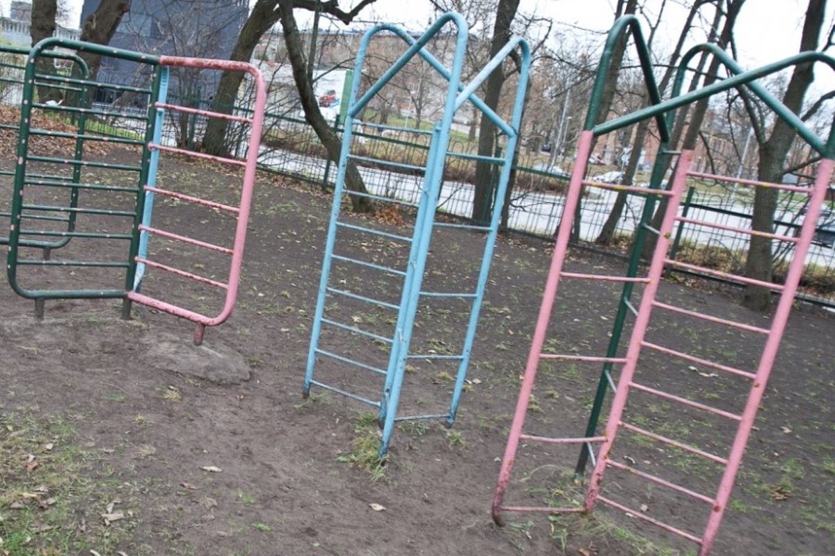 Лестница для детской площадки