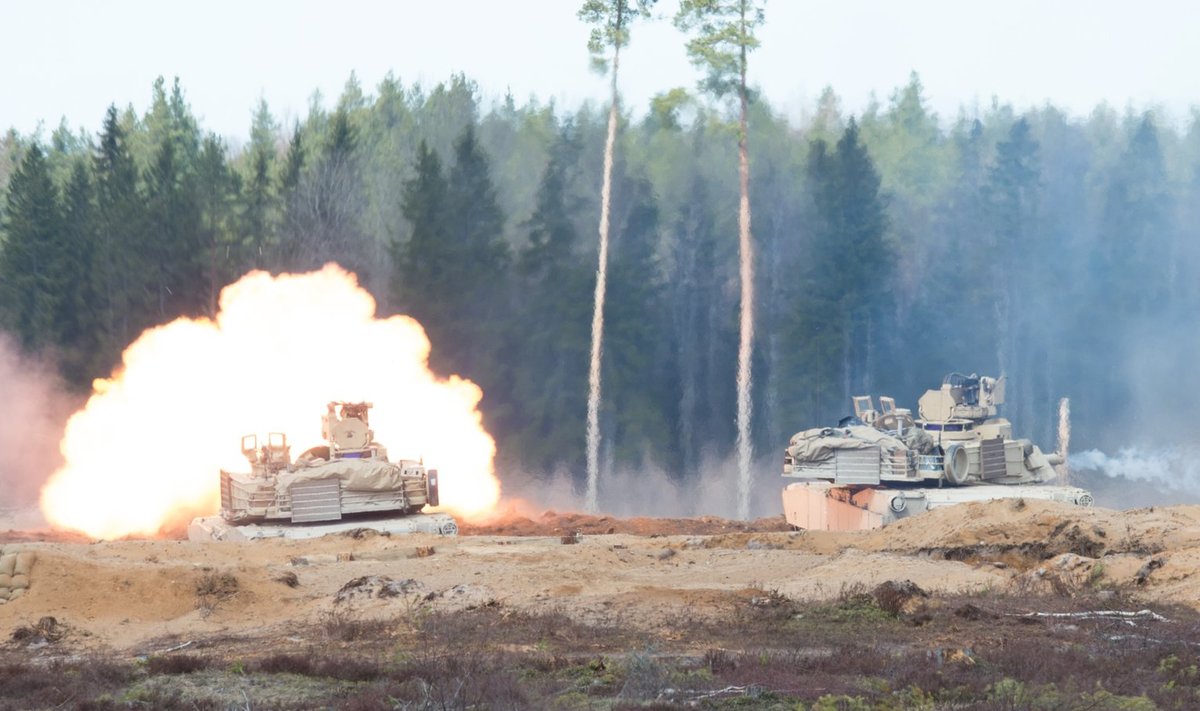 M1A2 Abrams lahinglaskmised