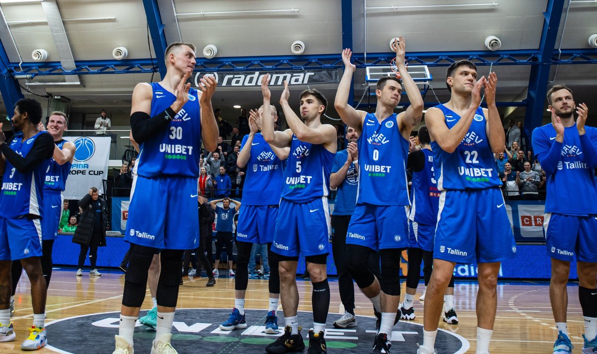 Kalev/Cramo mängib poolfinaali taas Kalevi spordihallis.