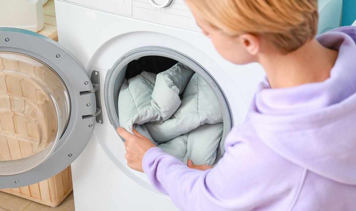 Enne sulejope pesemist uurige rõiva küljes olevalt sildilt, kas seda üldse tohibki koduses pesumasinas pesta.