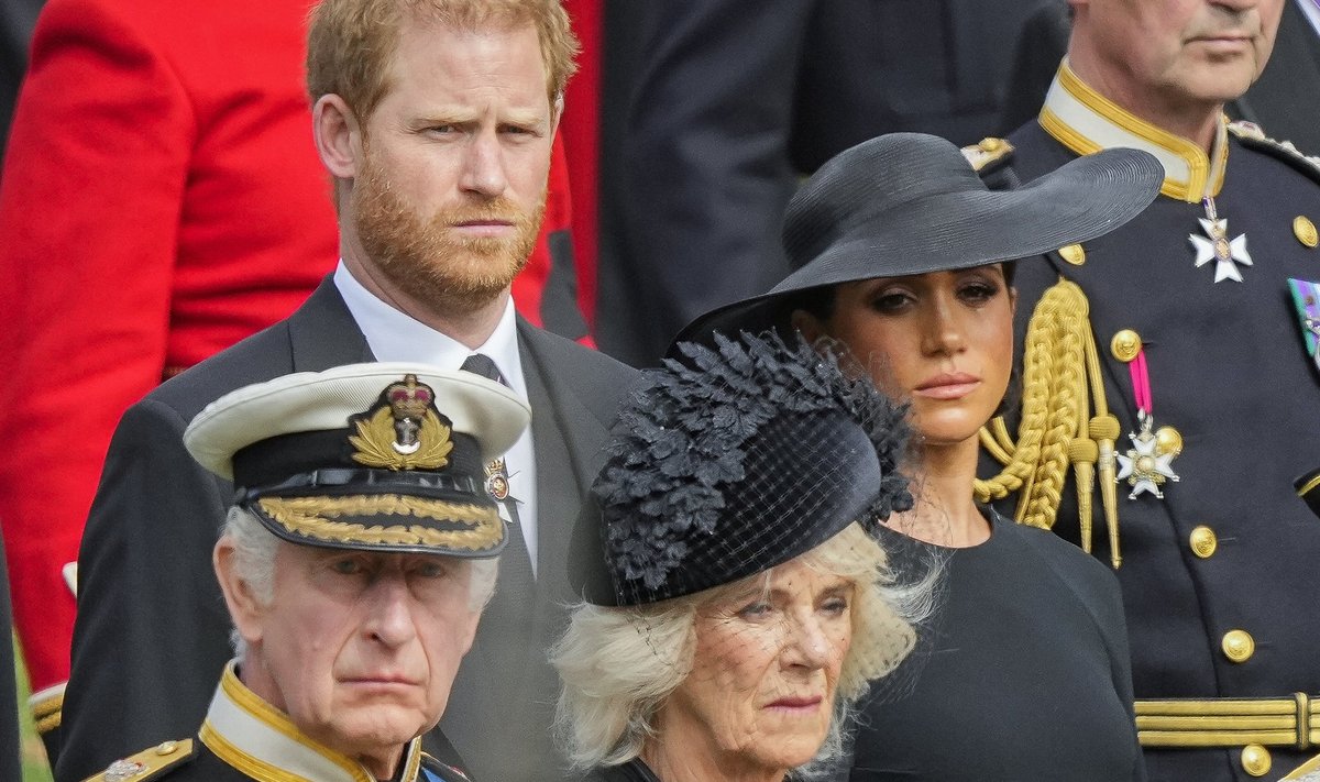 Harry, Meghan, Charles ja Camilla