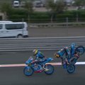 VIDEO | Kiiver päästis halvimast: 225 km/h kiirusel konkurendiga kokku põrganud 19-aastane motosportlane elas üle karmi kukkumise