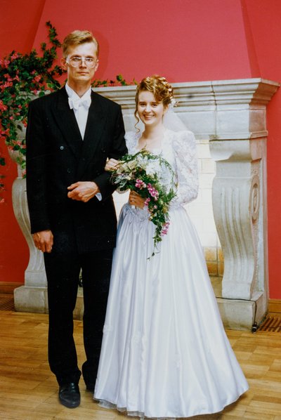 1996: esimese kursuse eesti filoloogidena tutvunud Kalle ja Rita abiellusid kohe pärast õpingute lõppu.