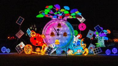 Фестиваль света „В стране чудес“ - возможность увидеть соединение древних китайских традиций и технологий 21 века