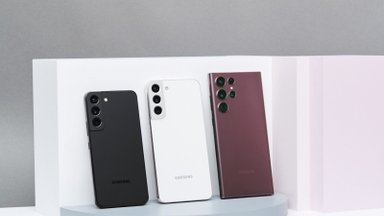 ФОТО | Samsung представила новые телефоны серии Galaxy S22 и планшет с экраном больше ноутбука