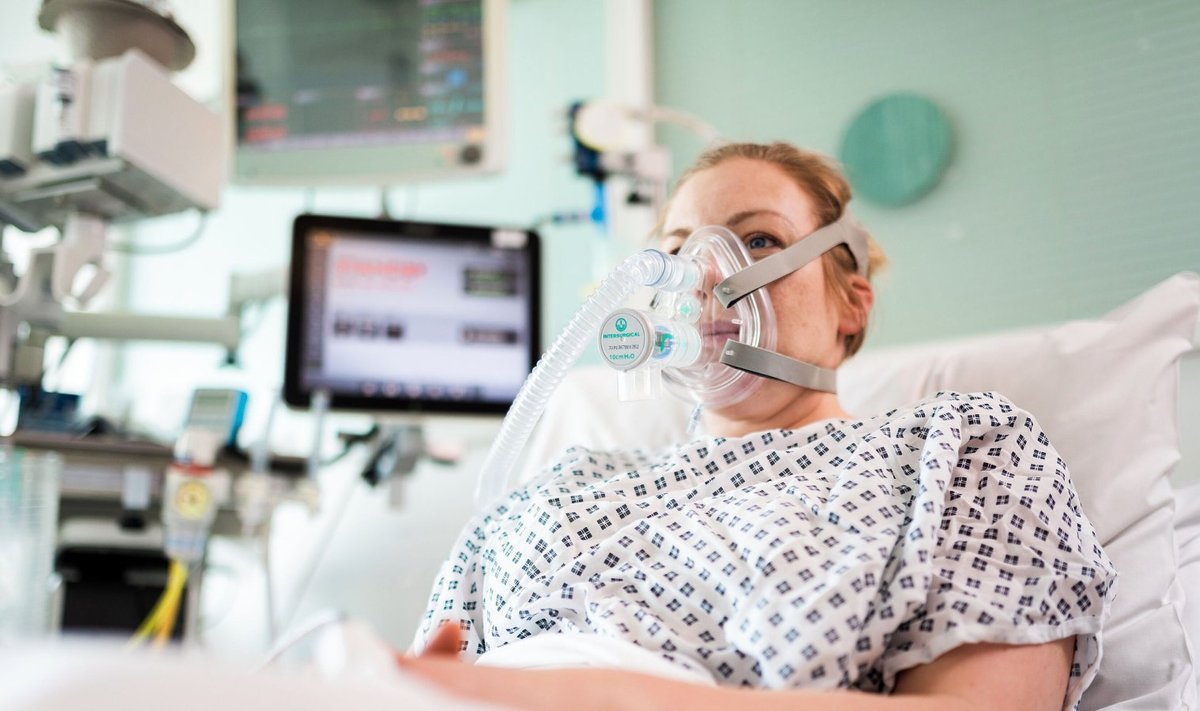 Uus hingamisaparaat CPAP