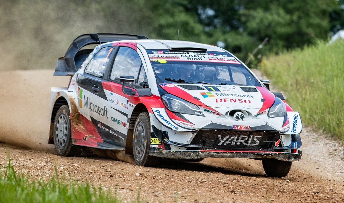 Valikusse kuulub ka Toyota Yaris WRC, millega Ott Tänak ja Martin Järveoja 2019. aastal maailmameistriteks tulid.