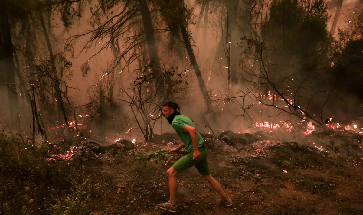 IPCC raport ennustab Euroopale kuumalainete sagenemist, Lõuna-Euroopa muutub aina tuleohtlikumaks.
