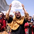 “Свобода — наш девиз". В Кабуле афганские женщины устроили акцию протеста против неравенства