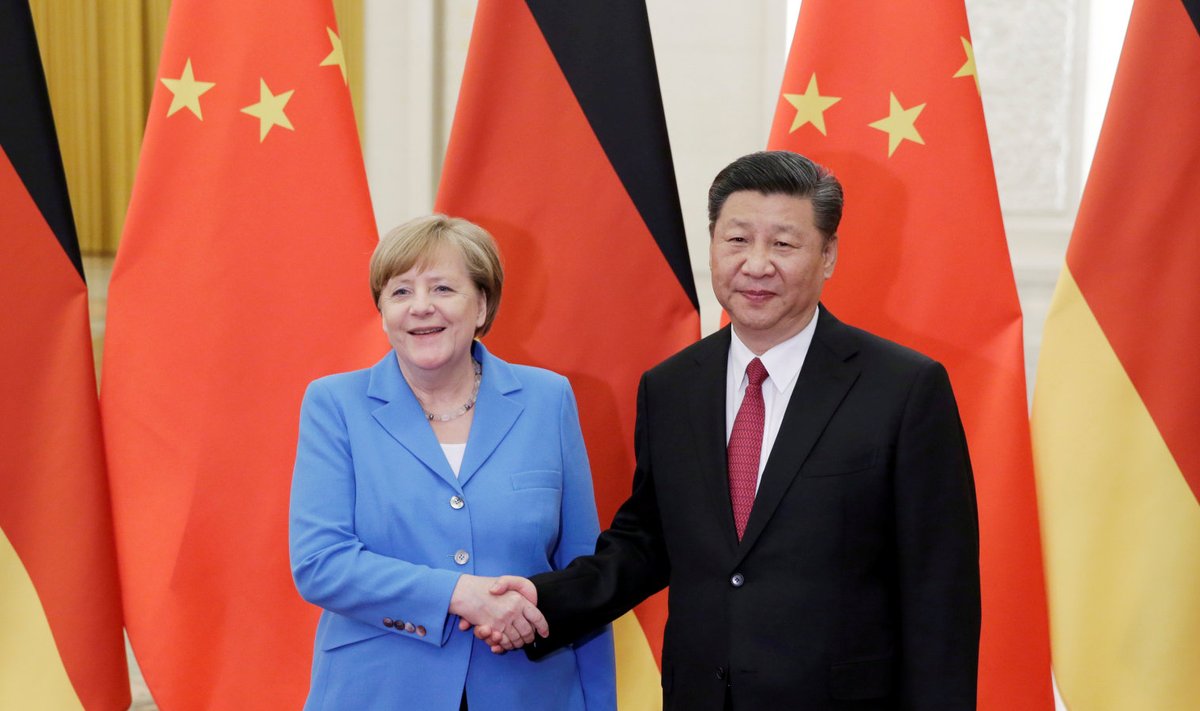 Hiina on Saksamaa suurim kaubanduspartner ning Berliin ei soovi häid suhteid rikkuda.