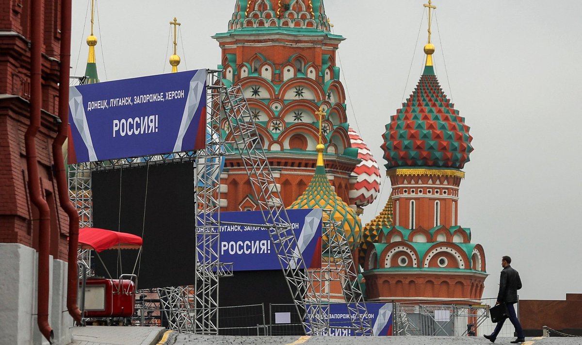Moskvas valmistutatakse pidustusteks riigi laienemise tähistamiseks