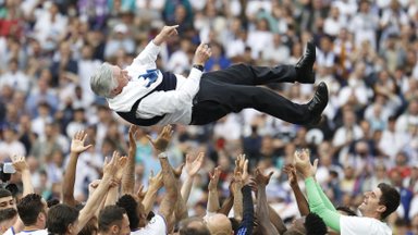 Kindla võidu võtnud Madridi Real krooniti Hispaania meistriks, Carlo Ancelotti tegi suurt ajalugu