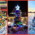 ФОТО | Край необычных рождественских елок: как волость Козе удивила в этом году всю Эстонию