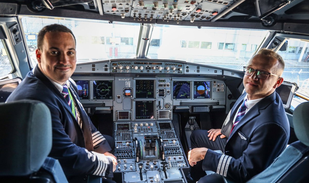 Wizz Air piloodid tööpostil