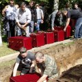 ФОТО: В Синимяэ перезахоронили останки 202-х советских воинов