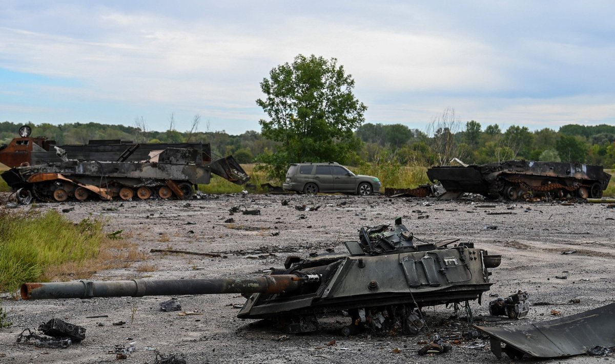 Purustatud Vene sõidukid Balaklijas, 10. september