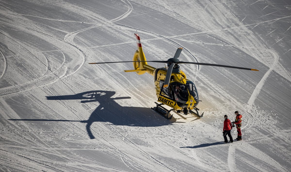 Mathilde Gremaud viidi kukkumise järel helikopteriga mäelt ära.