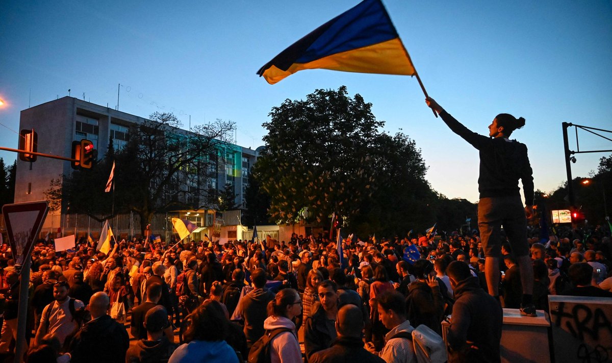 Ukrainlaste protest