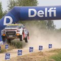 FOTOD | USA rallipaar võitis Rally Estonia suurte staaride ees Delfi hüppevõistluse