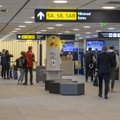 Из-за снежной бури в Таллиннском аэропорту отменили часть авиарейсов. Паромное сообщение на линии Рохукюла-Хелтермаа прервано