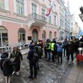 ФОТО | Движение Koos/Вместе провело в Таллинне митинг