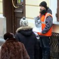 ФОТО: У Посольства России прошел пикет с одним участником