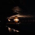 ФОТО DELFI | Ушли красиво, как тонущий "Титаник" с оркестром на палубе. Водные центры Нарва-Йыэсуу погрузились во тьму