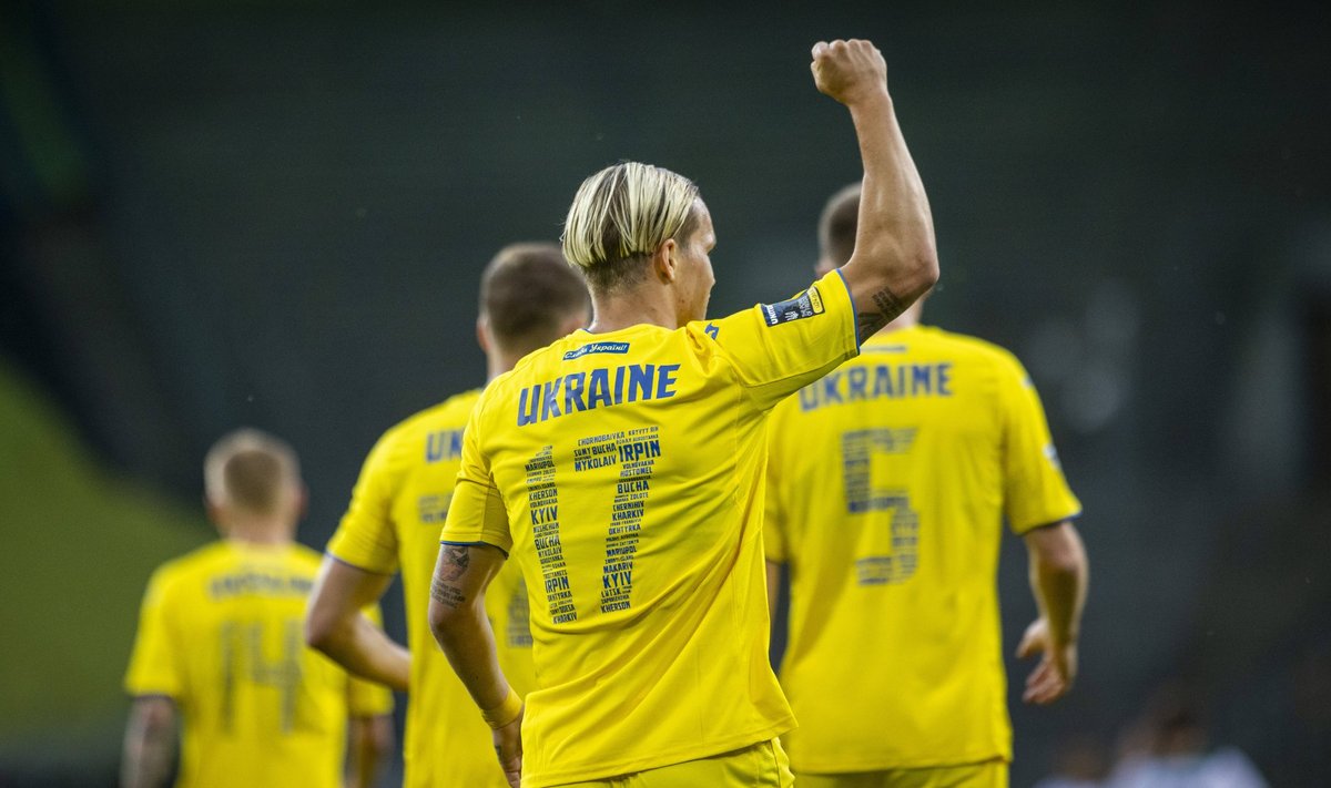 Ukraina jalgpallikoondis.