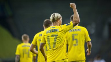 VIDEO | Ukraina jalgpallikoondis pidas pärast sõja algust esimese mängu ja võitis 