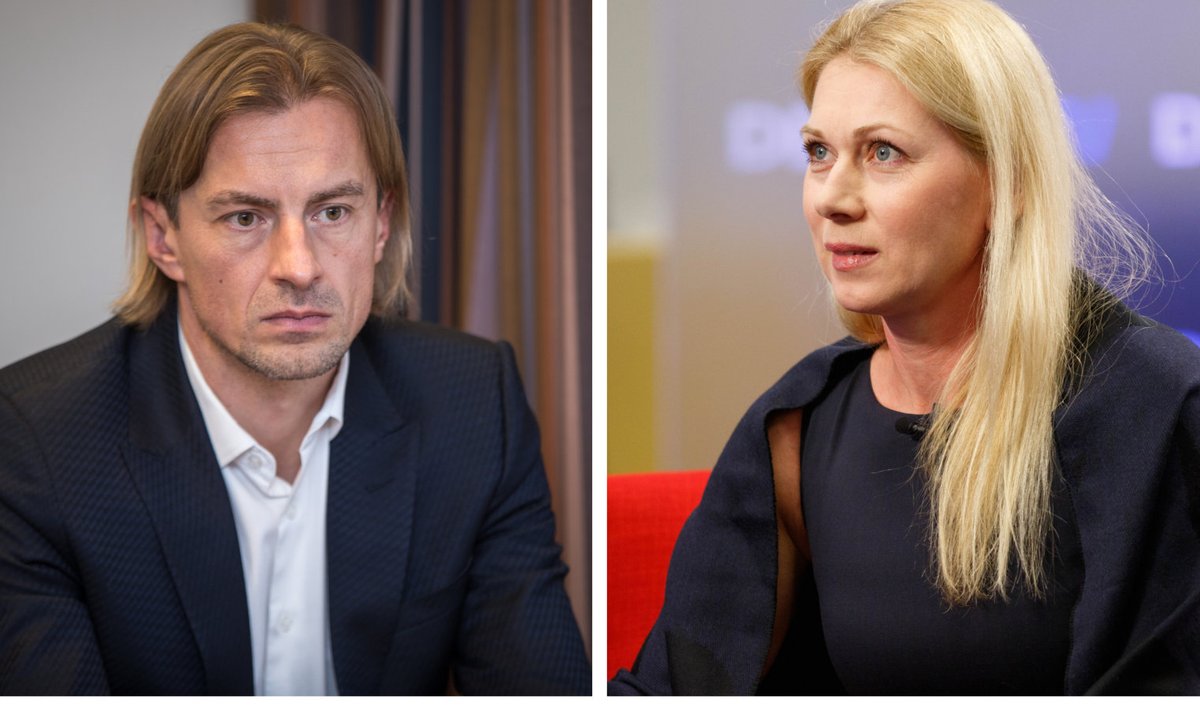 Sergei Pareiko ja Kristina Šmigun-Vähi