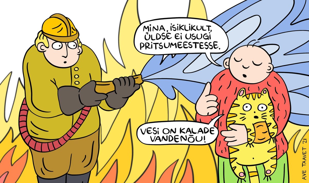 Vesi on kalade vandenõu!