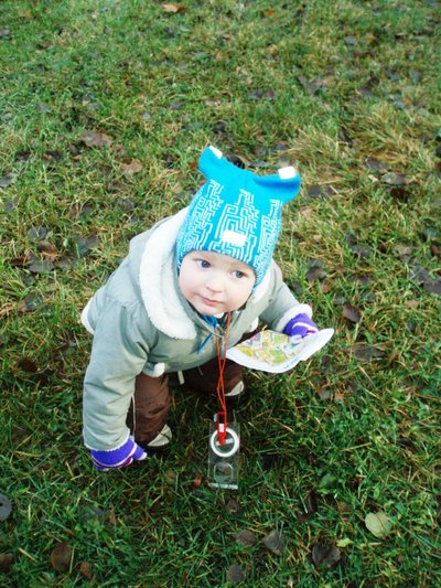 Oma poja panid nad suuskadele ning võtsid orienteeruma kaasa niipea, kui ta käima õppis