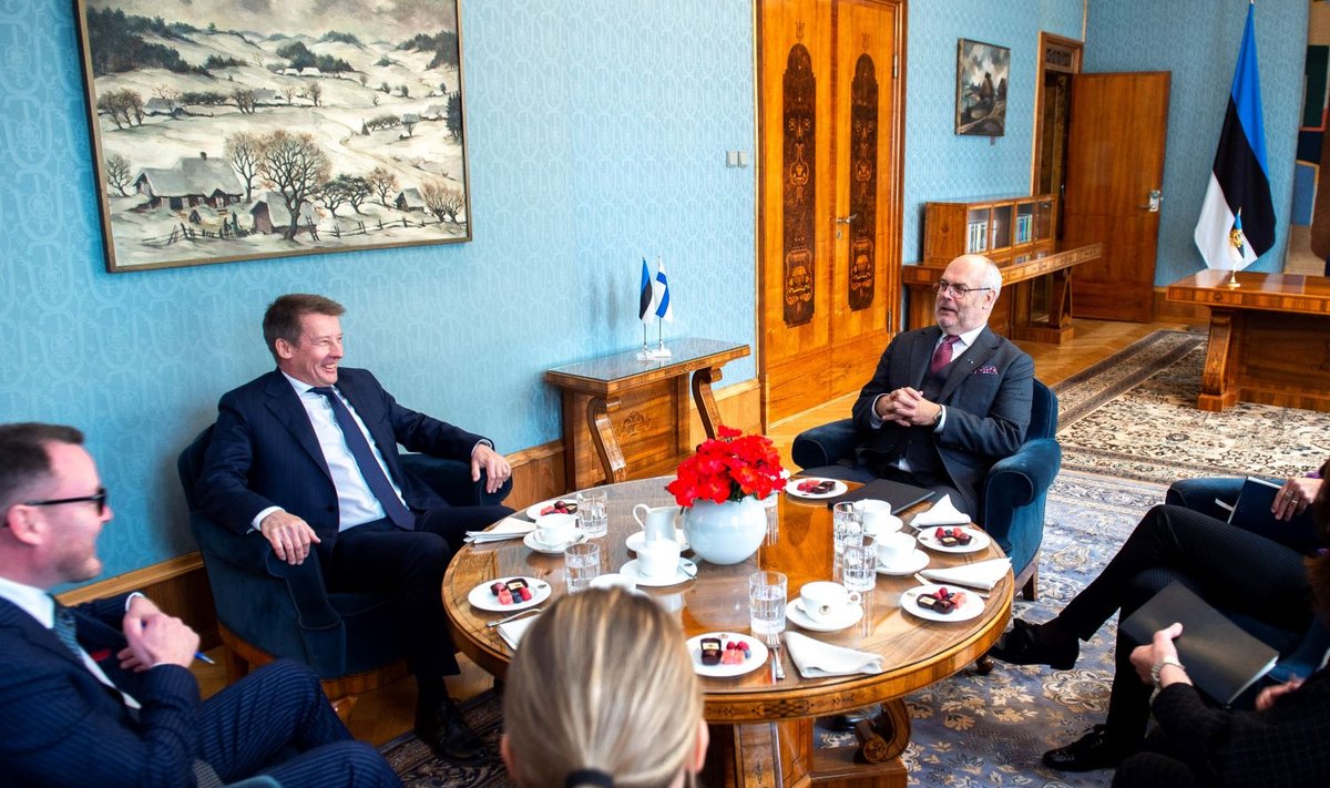 President Karis võttis vastu Soome ja Taani suursaadiku volikirjad