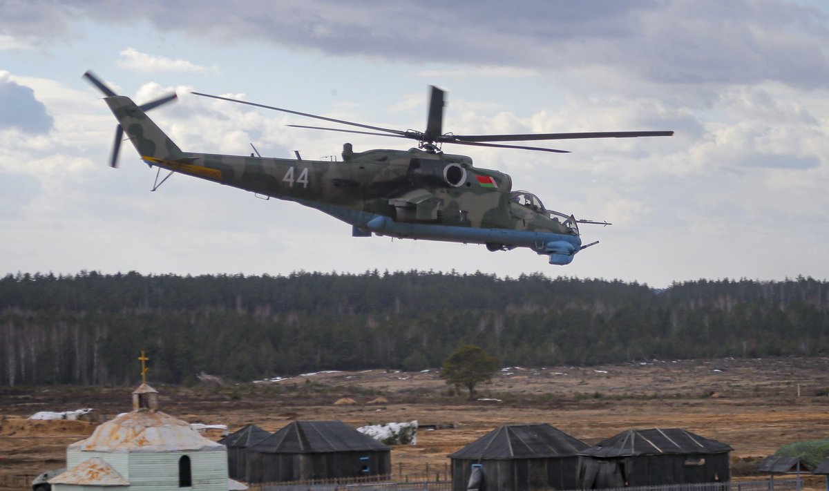 Russia Belarus Military Drills