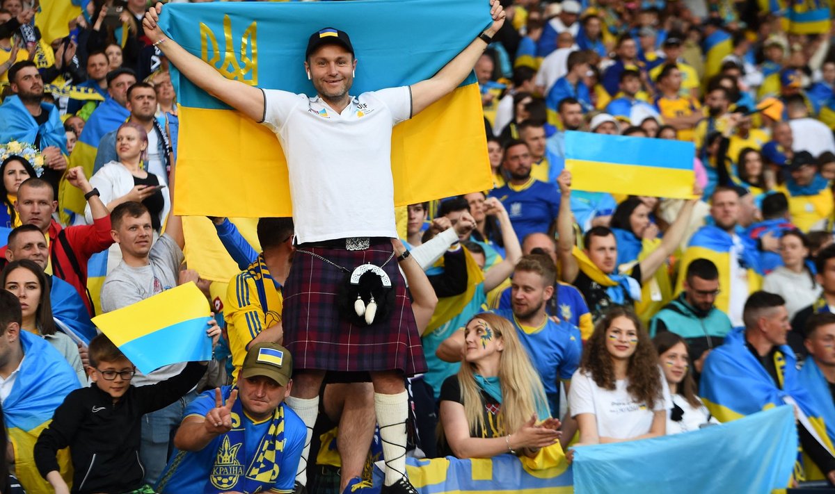Ukraina jalgpallifännid
