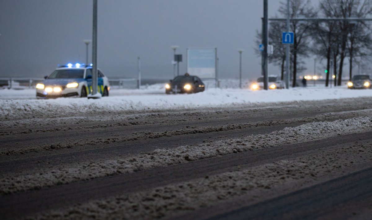 Lumeolud Pirita tee ümbruses 03.01.2023