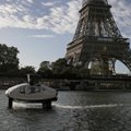 В Париже тестируют необычное водное такси, напоминающее межпланетный катер