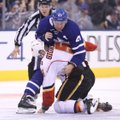 VIDEO: Eesti juurtega Leo Komarov sattus NHL-is taas kaklusse