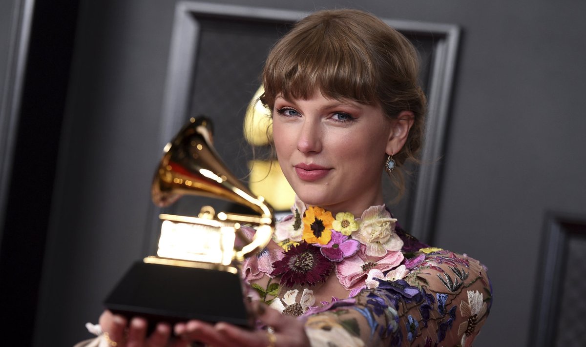 Taylor Swift Grammy auhinnaga