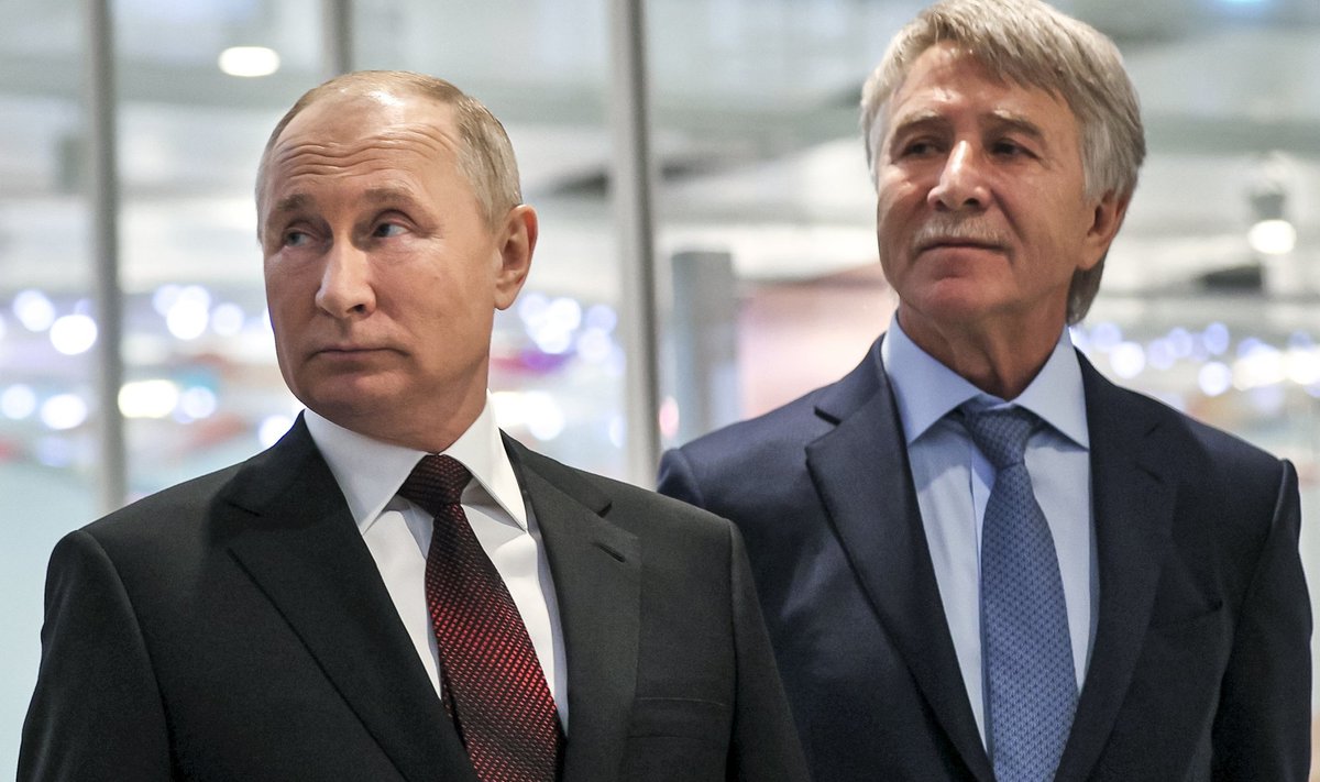 Vladimir Putin ja Leonid Mihhelson